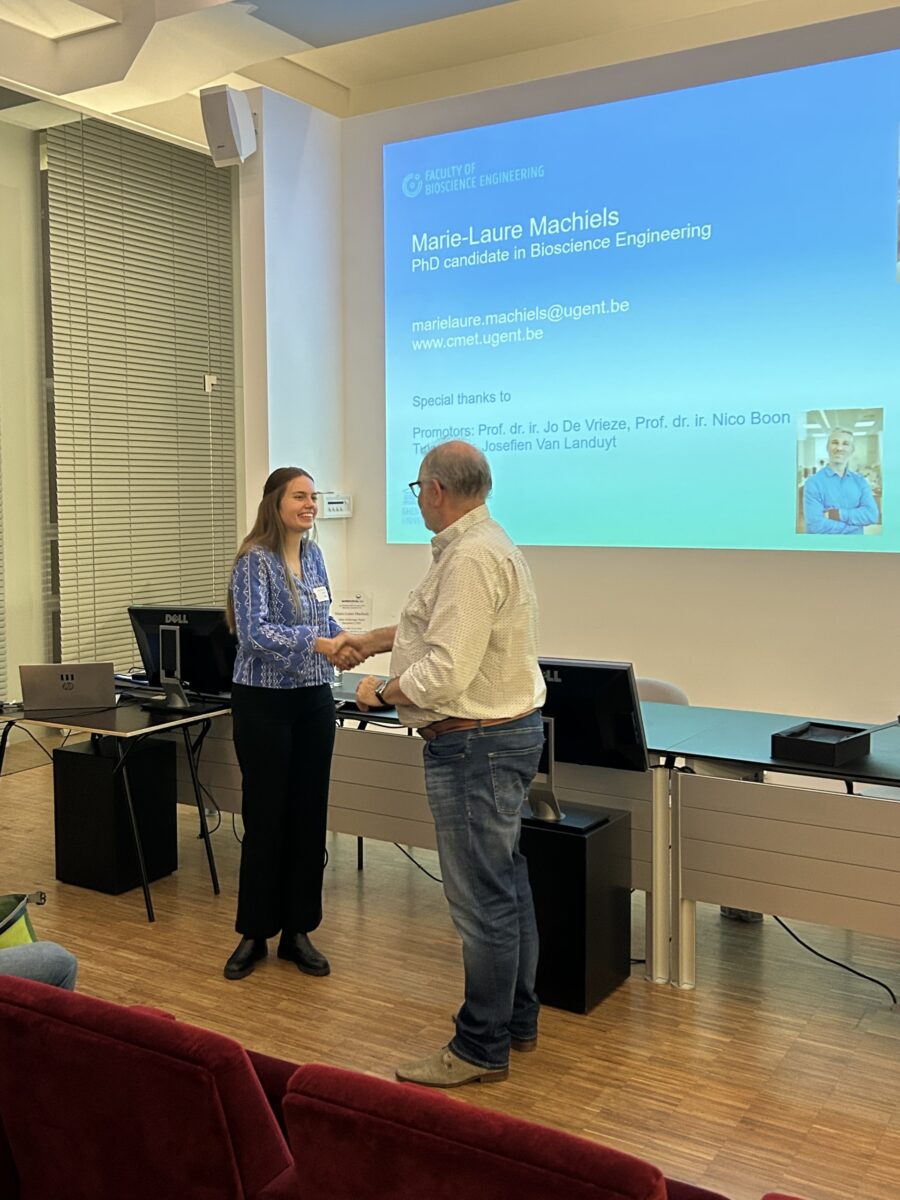 Marie-Laure Machiels wins Water Technology Award